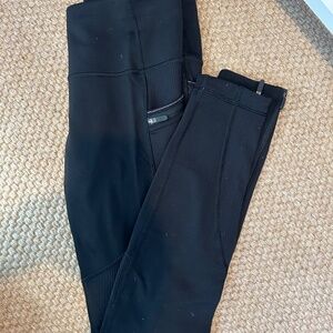 Lululemon insulated leggings sz 4 black
